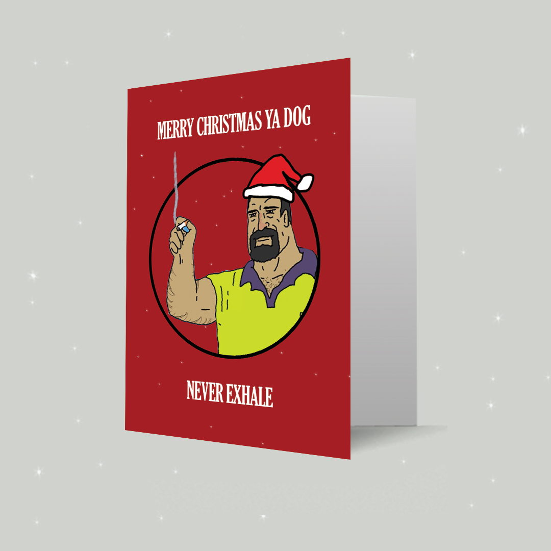 Big Lez Show Theme Christmas Card 3 Pack