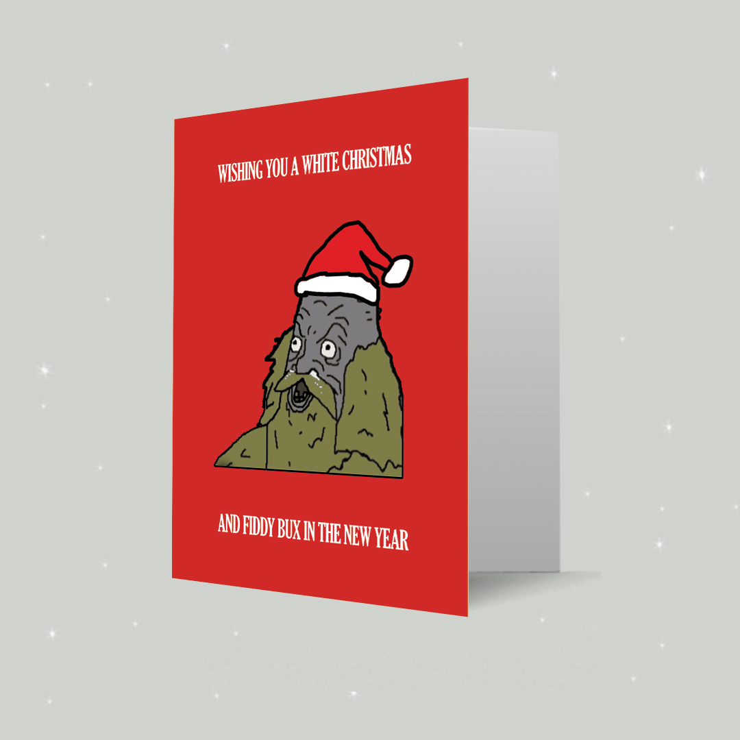 Big Lez Show Theme Christmas Card 3 Pack